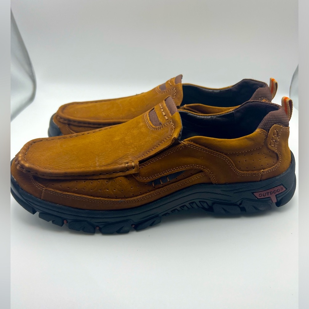 Cosidram Men's Leather Luxury Causal Loafers